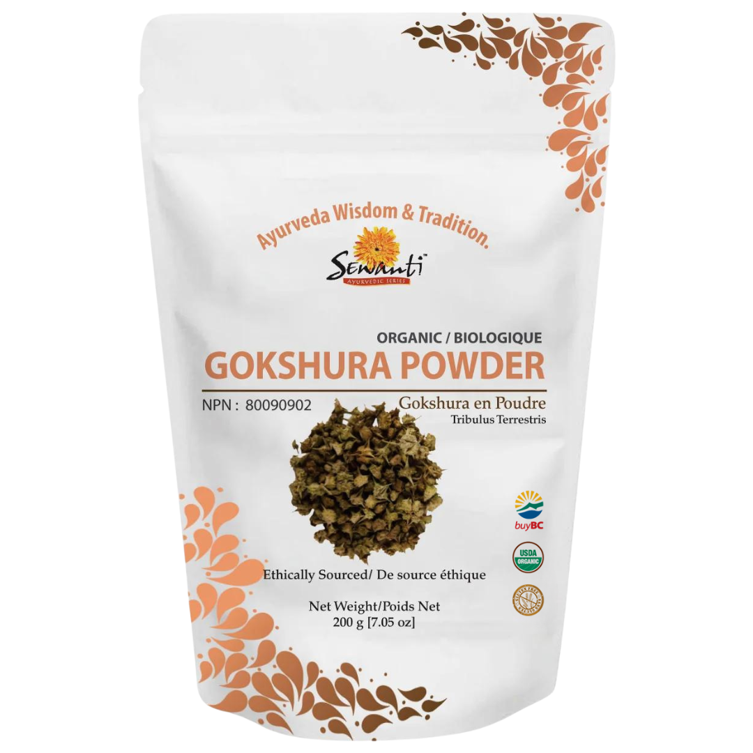 Organic Gokshura Powder - Tribulus Terrestris
