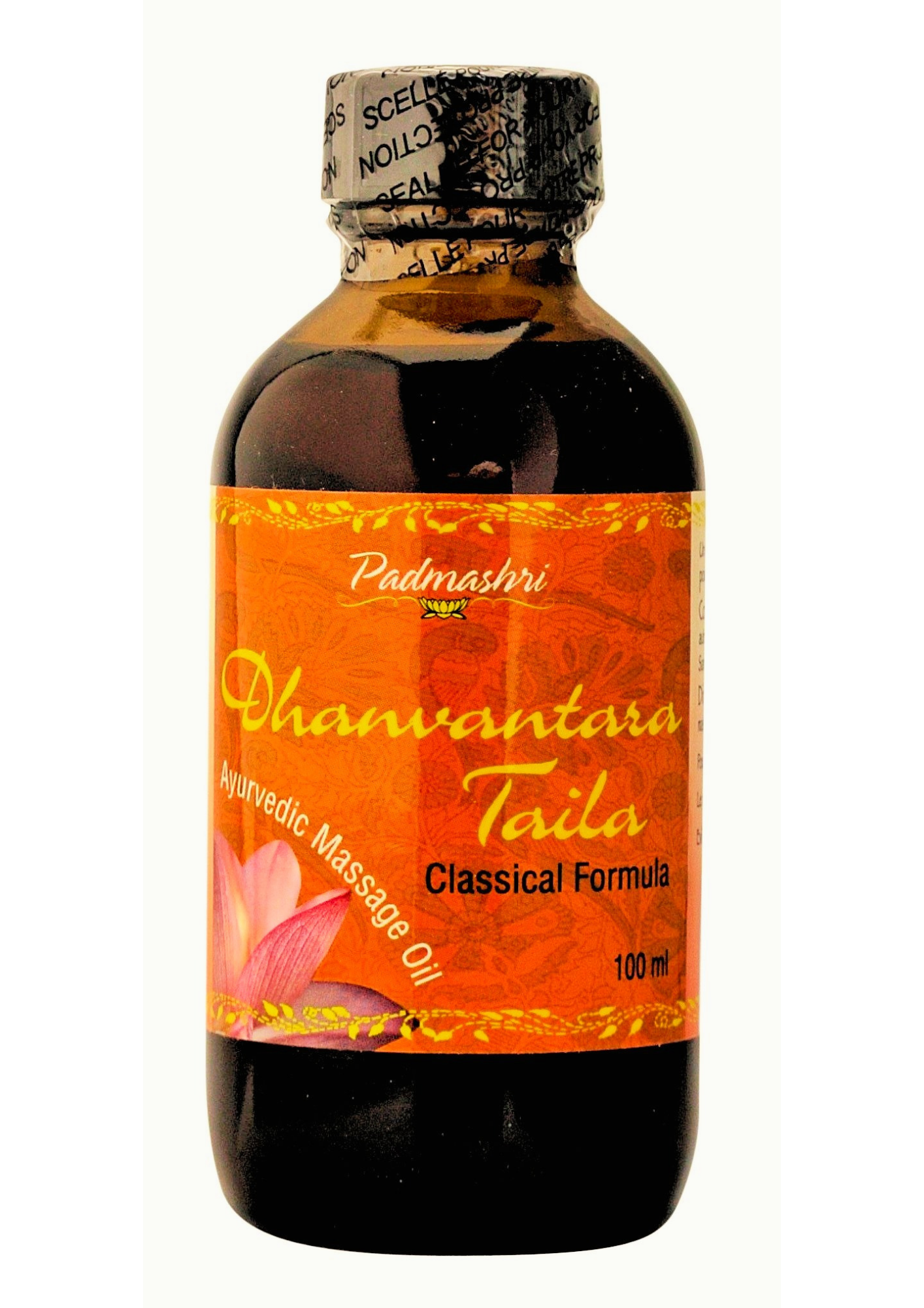 Ayurvedic Dhanvantara Classical Massage Oil - The massage with this oil helps diminish the appearance of stretch marks with regular use to leave skin looking smooth and flexible. Suitable for professional use in wellness clinics as well as self-care. Provides essential nourishment and moisture to the skin.