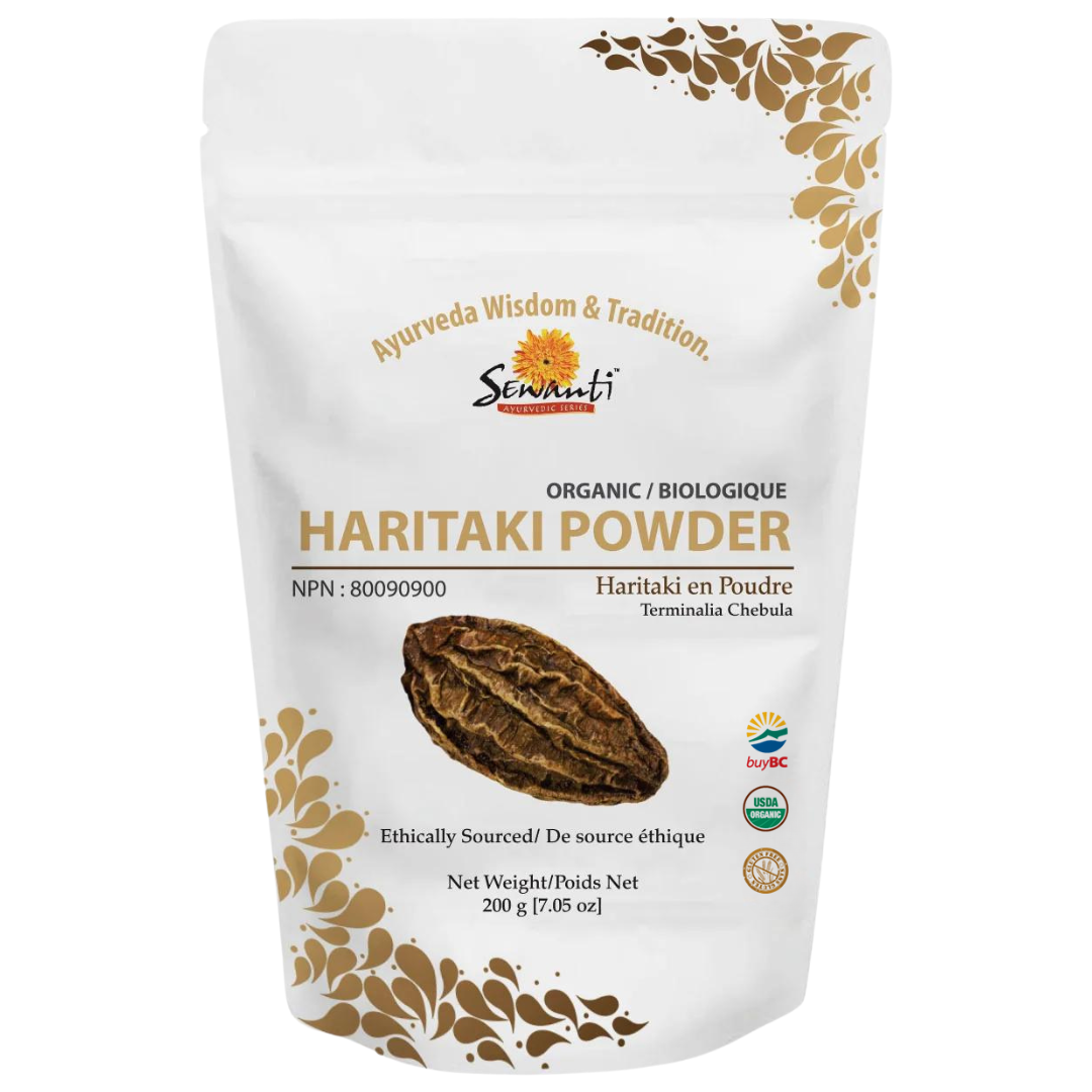Organic Haritaki (Harad) Powder - Terminalia Chebula