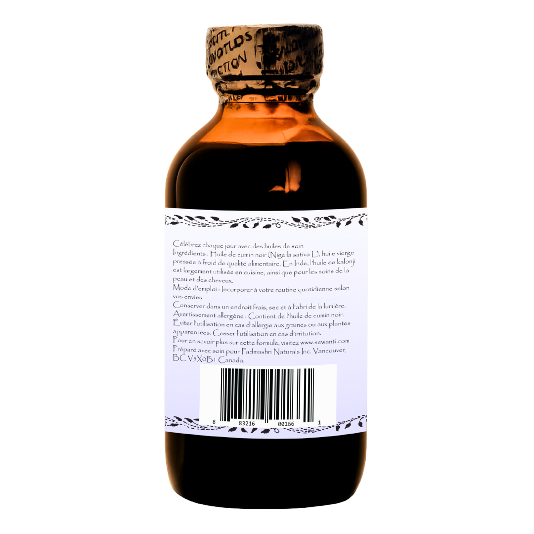 Ayurvedic Premium Black Seed Oil – Virgin Cold Pressed (100 ml)