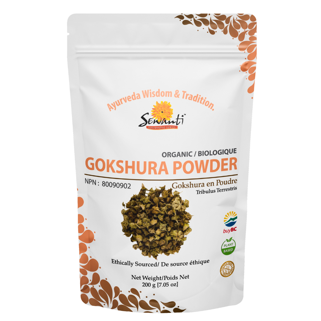 Organic Gokshura Powder - Tribulus Terrestris