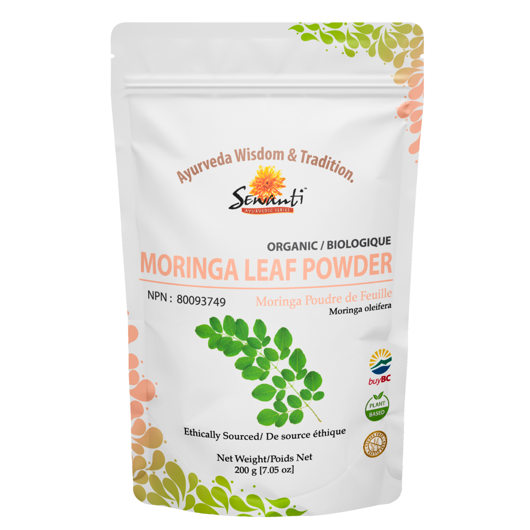 Poudre de feuilles de Moringa biologique - Moringa Oleifera