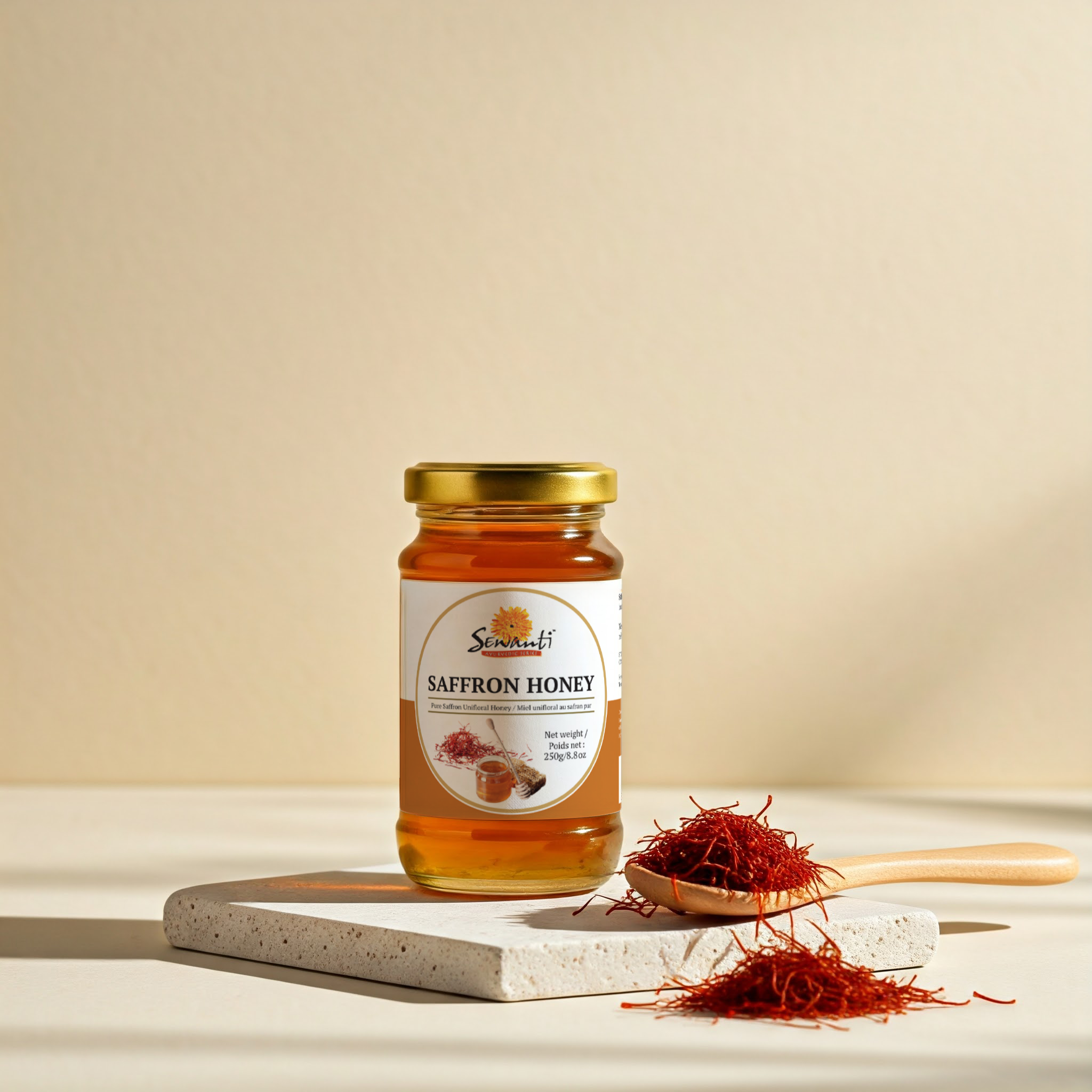 Saffron Honey