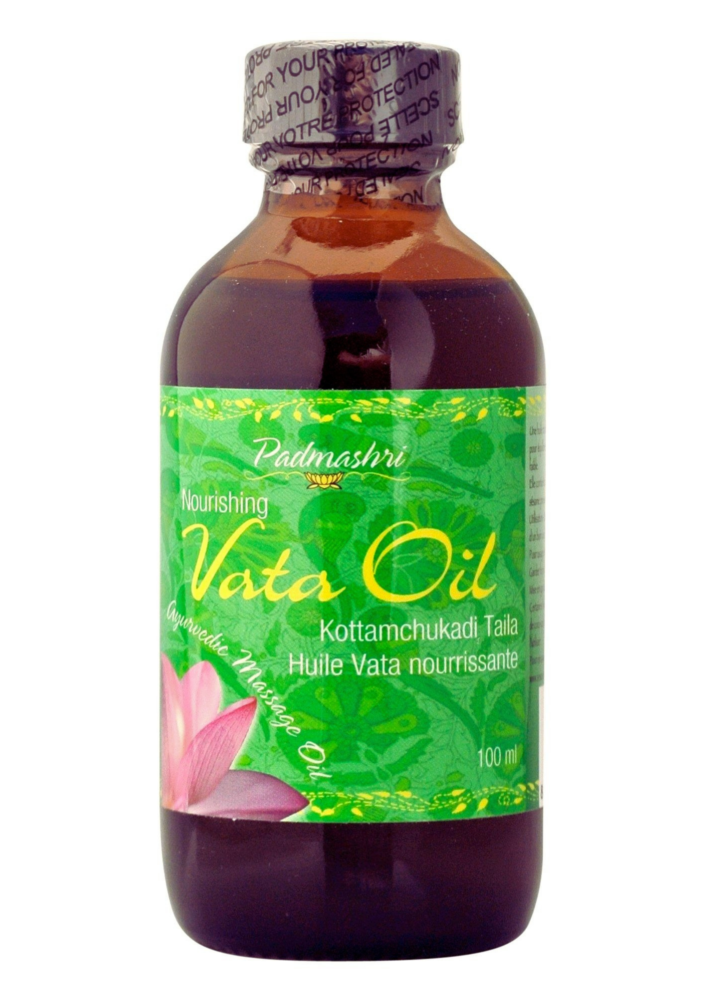 Ayurvedic Nourishing Vata Massage Oil- Suitable for professional use in wellness clinics as well as self-care. It provides essential nourishment and moisture to the skin. Eco-friendly, cruelty-free, and not tested on animals. Absorbs quickly to lock in moisture for superior hydration. Small quantities of these oils deliver undiluted nourishment.